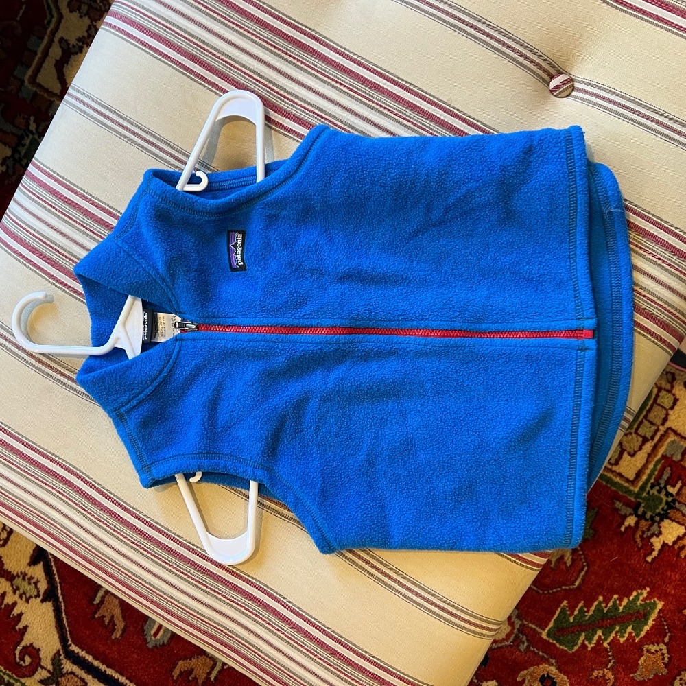 Boys Patagonia synchilla vest